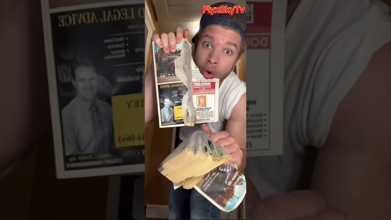 Ripping A Thick Phone Book??!!