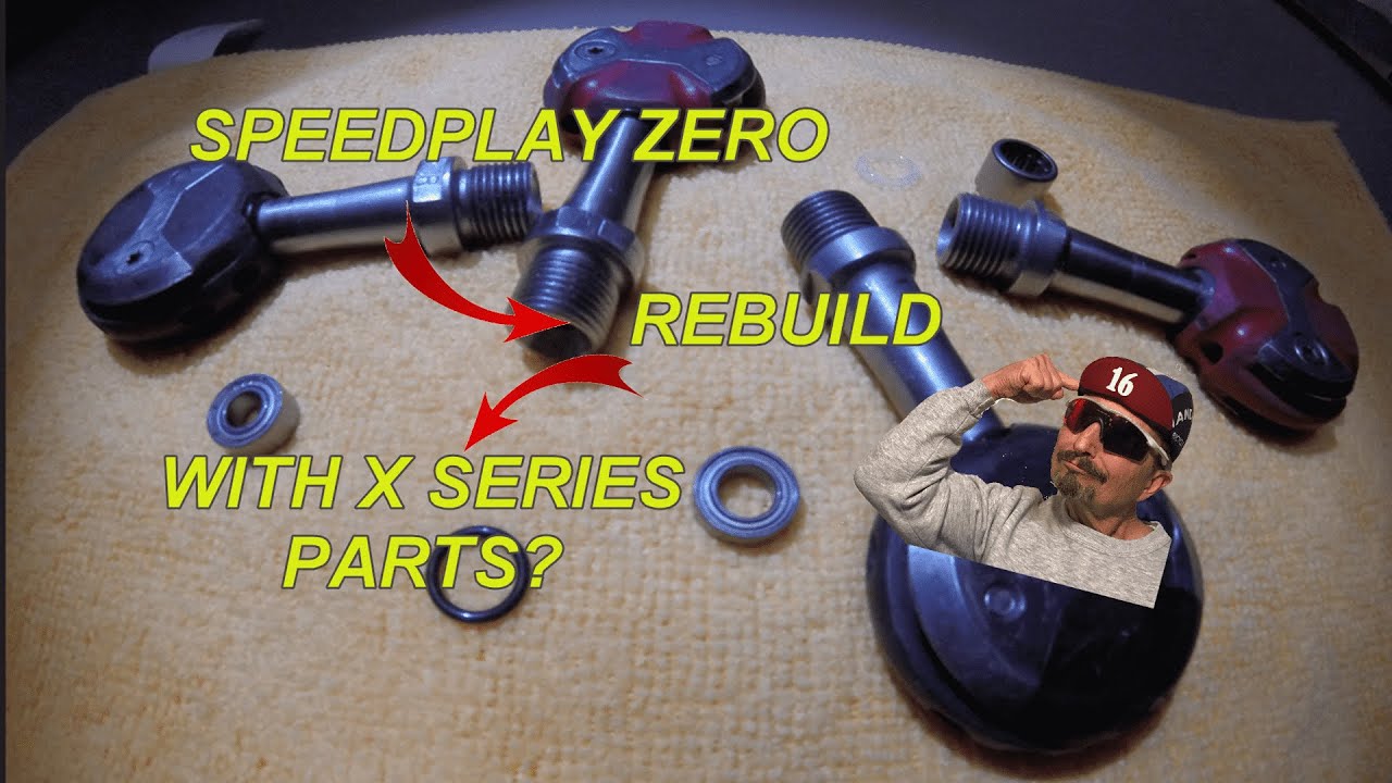 Speedplay Zero Pedal Overhaul X Pedal Spindle!