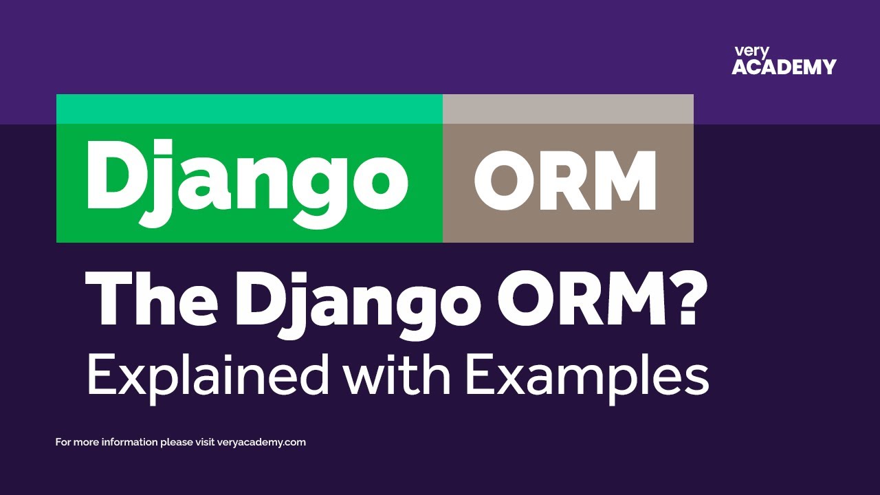 Что такое Django ORM?
