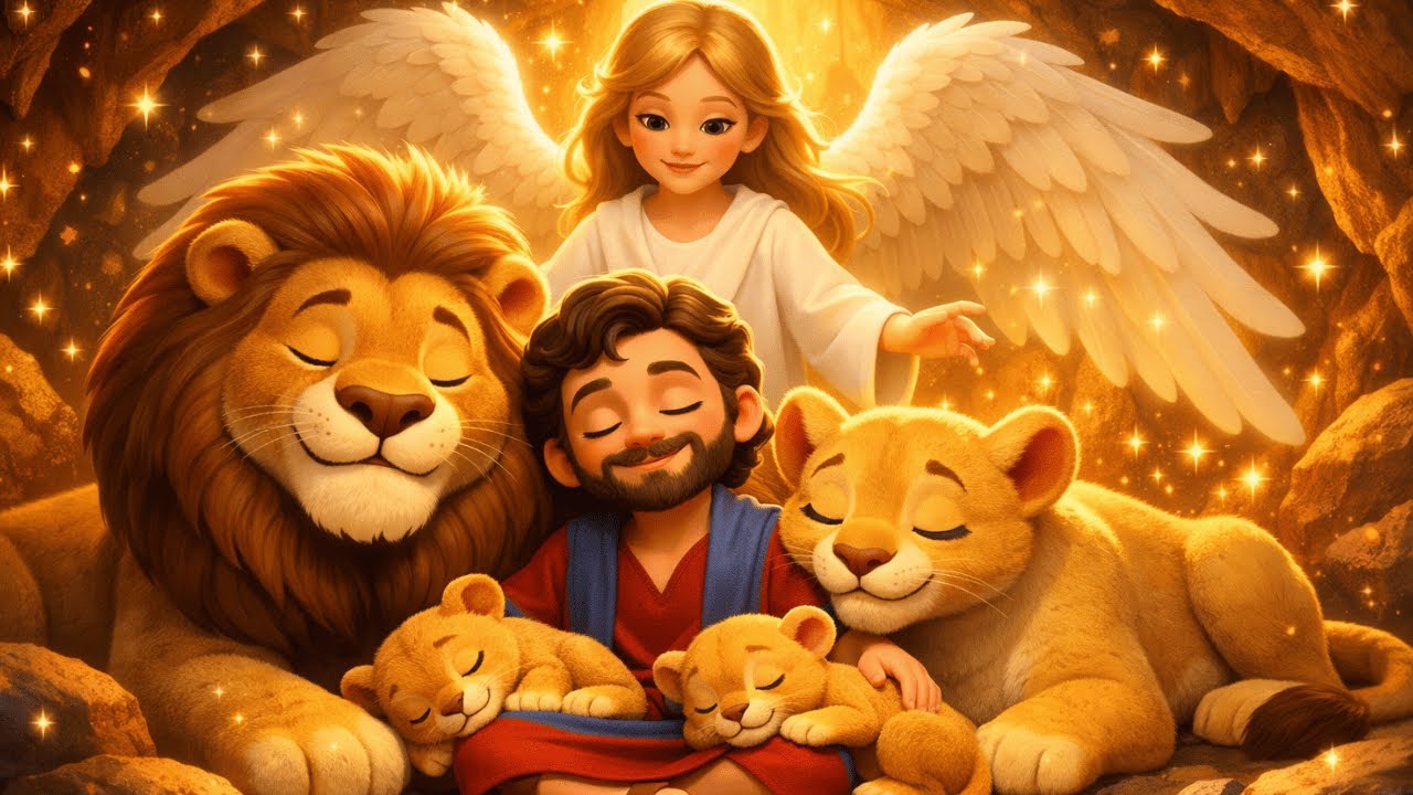 Daniel na Cova dos Leões | Fé que Protege | História Bíblica para Crianças