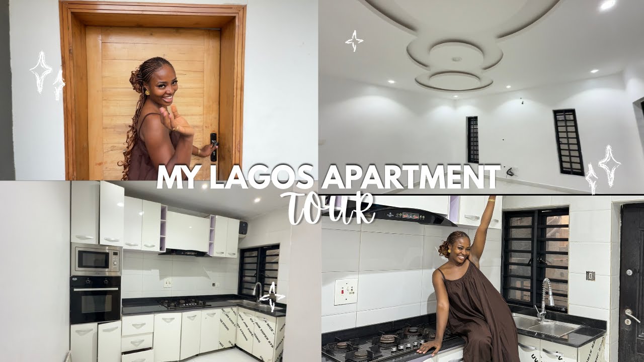 Lagos Living : My Lagos Empty Apartment Tour || How much it cost!