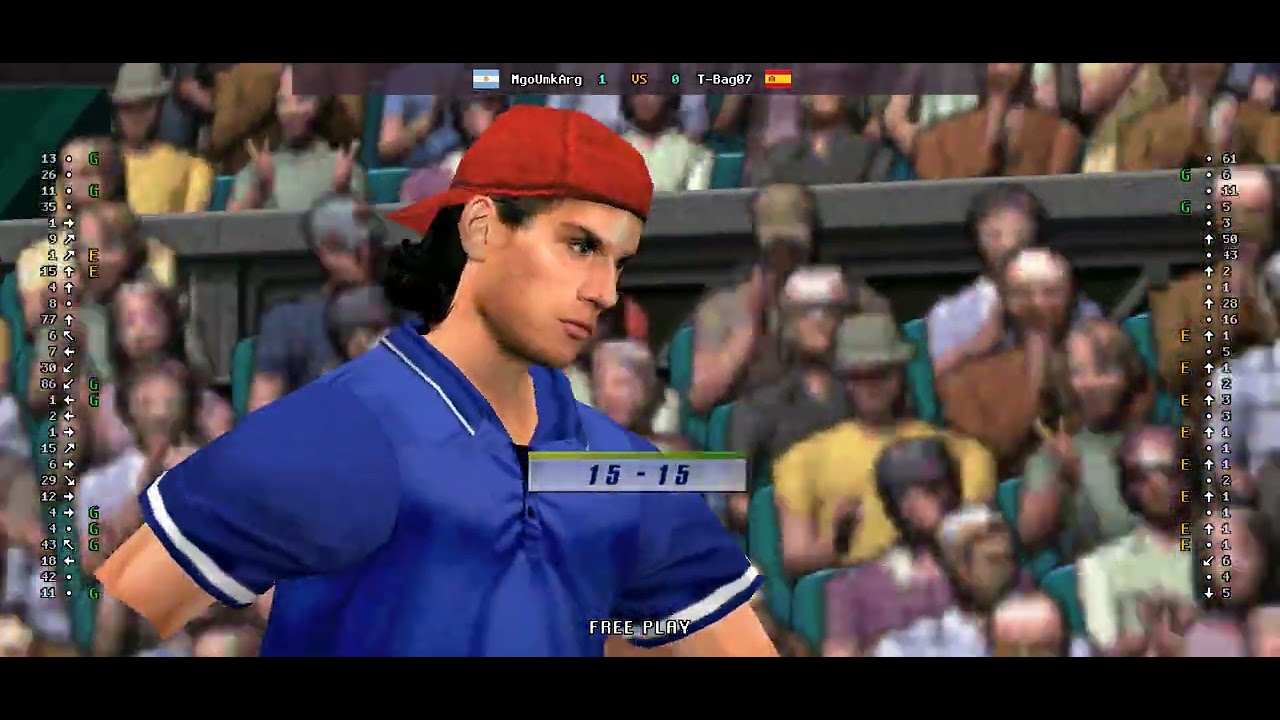 Virtua Tennis 2 - 🇦🇷 MgoUmkArg vs 🇪🇸 T-Bag07 | Fightcade (2026-02-27 01:50 UTC)