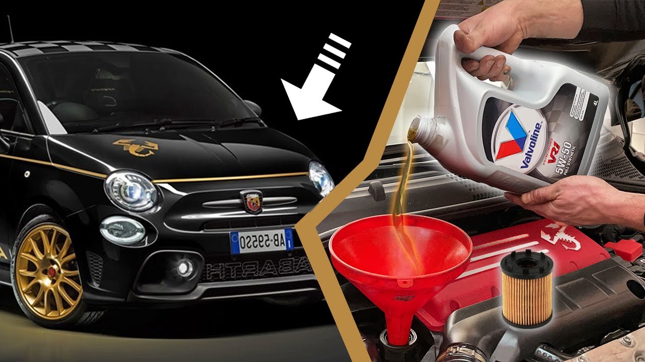 Tutorial - 🛢 Cambio de aceite y filtro Abarth 595 🦂