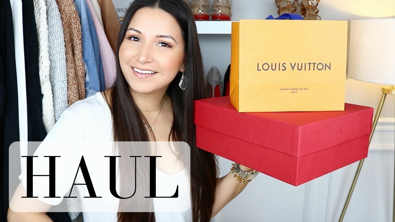 HAUL - Valentino, Louis Vuitton + Clothing Try-on | LuxMommy