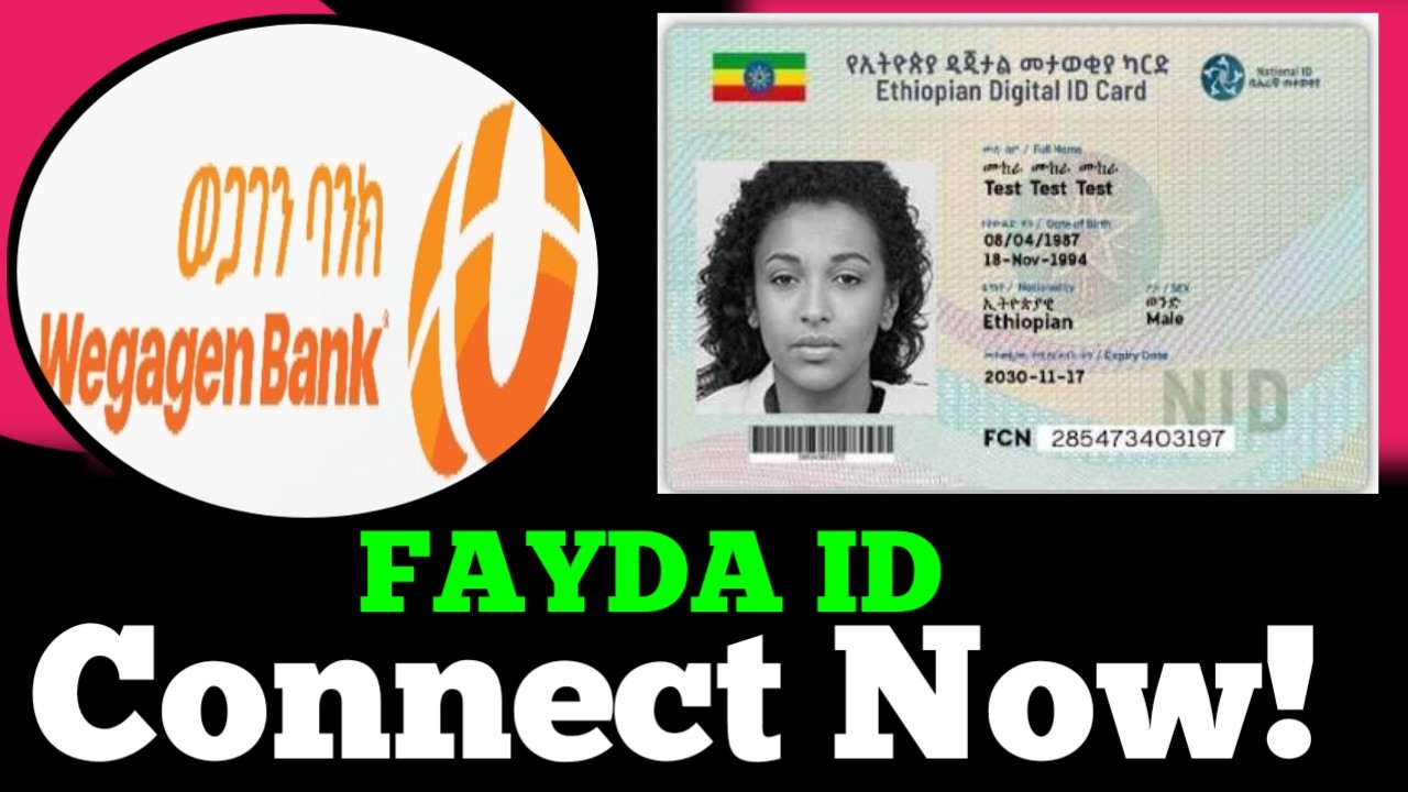 How to Link Wegagen Bank Account with National ID(Fayda) -#connect #wegagenbank #fayda #ethiopia