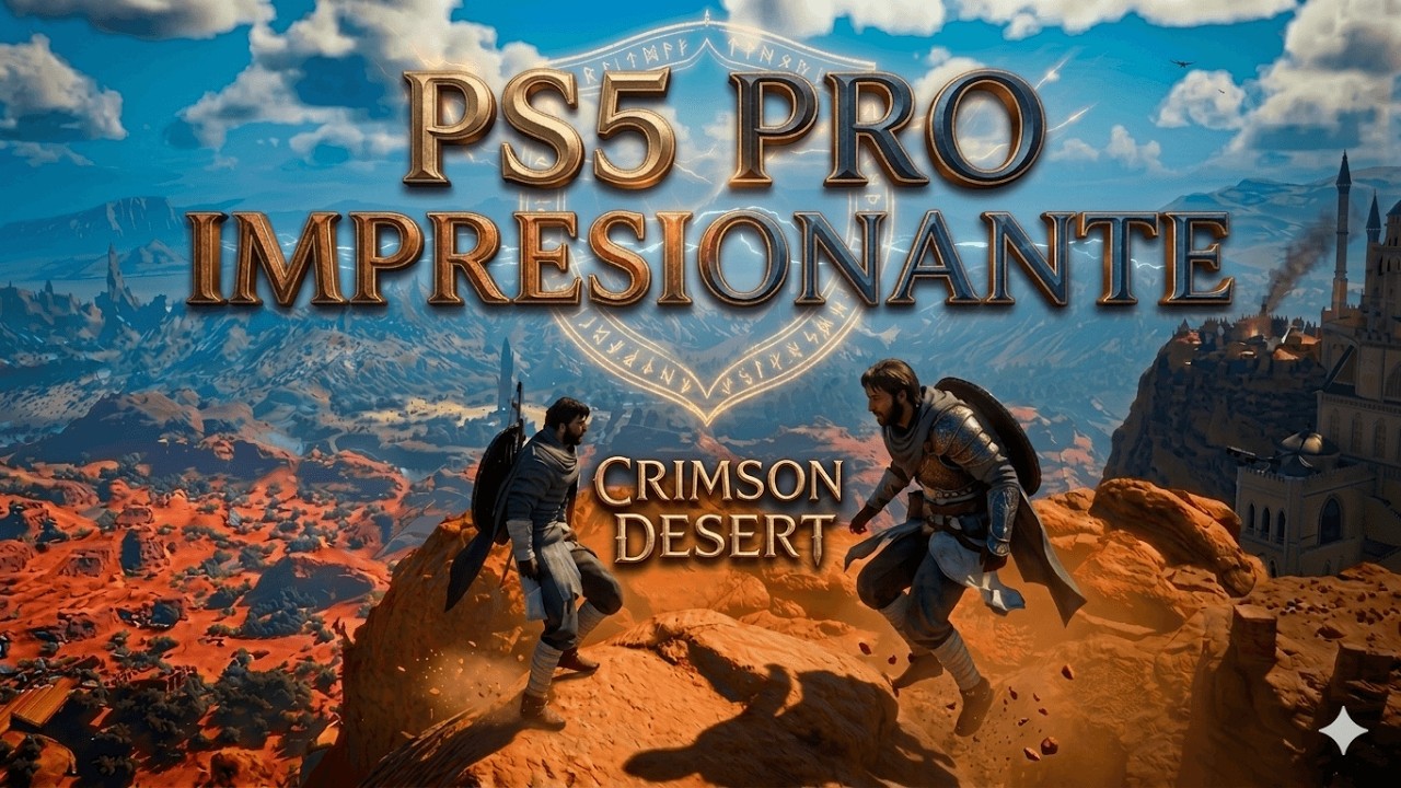 CRIMSON DESERT en PS5 PRO: ¡Es sencillamente IMPRESIONANTE! 🤯🔥 (Análisis Digital Foundry)