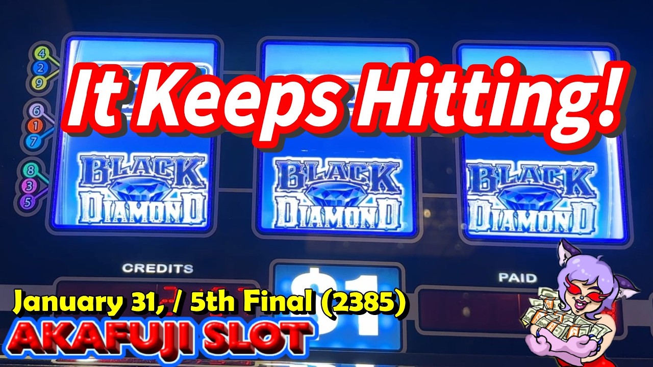 Black Diamond Platinum Slot Machine PALA CASINO