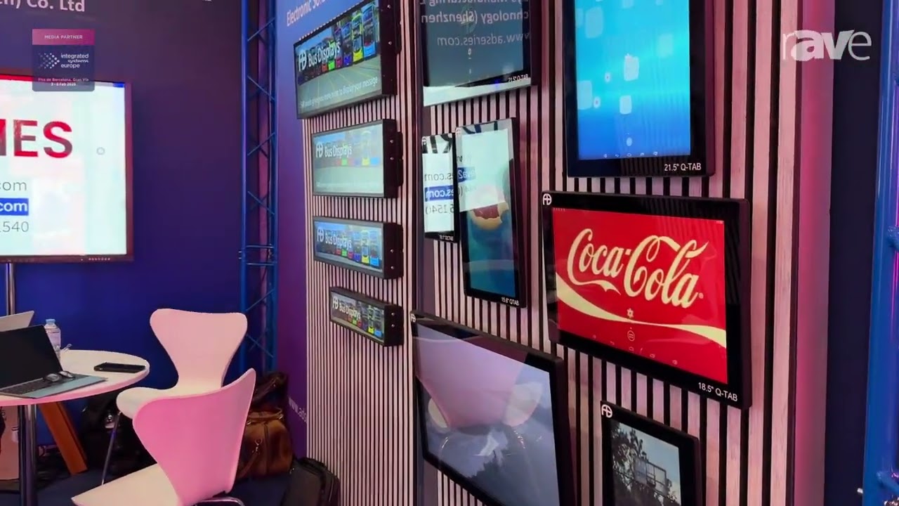 ISE 2026: AD Series Display Launches DOOH Outside Digital Totems