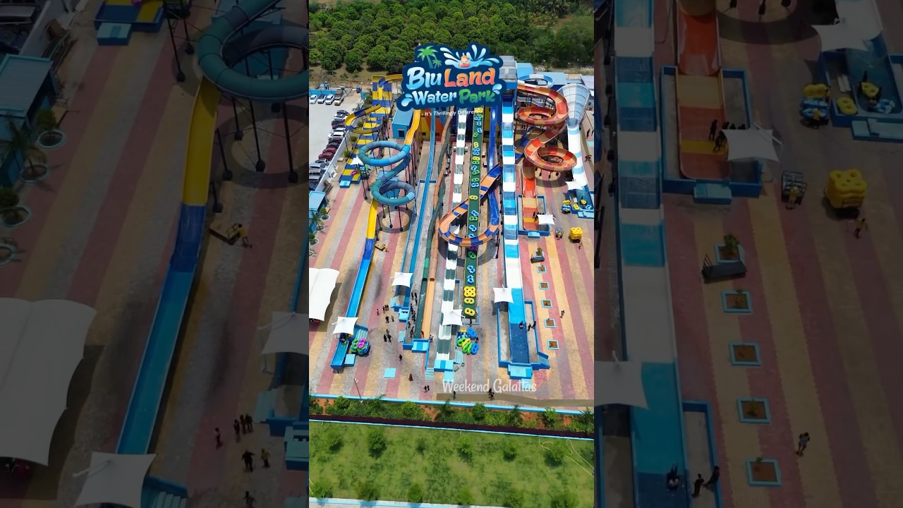 Blueland water theme park #amusementpark #waterfall #waterthemepark #adventure #weekend