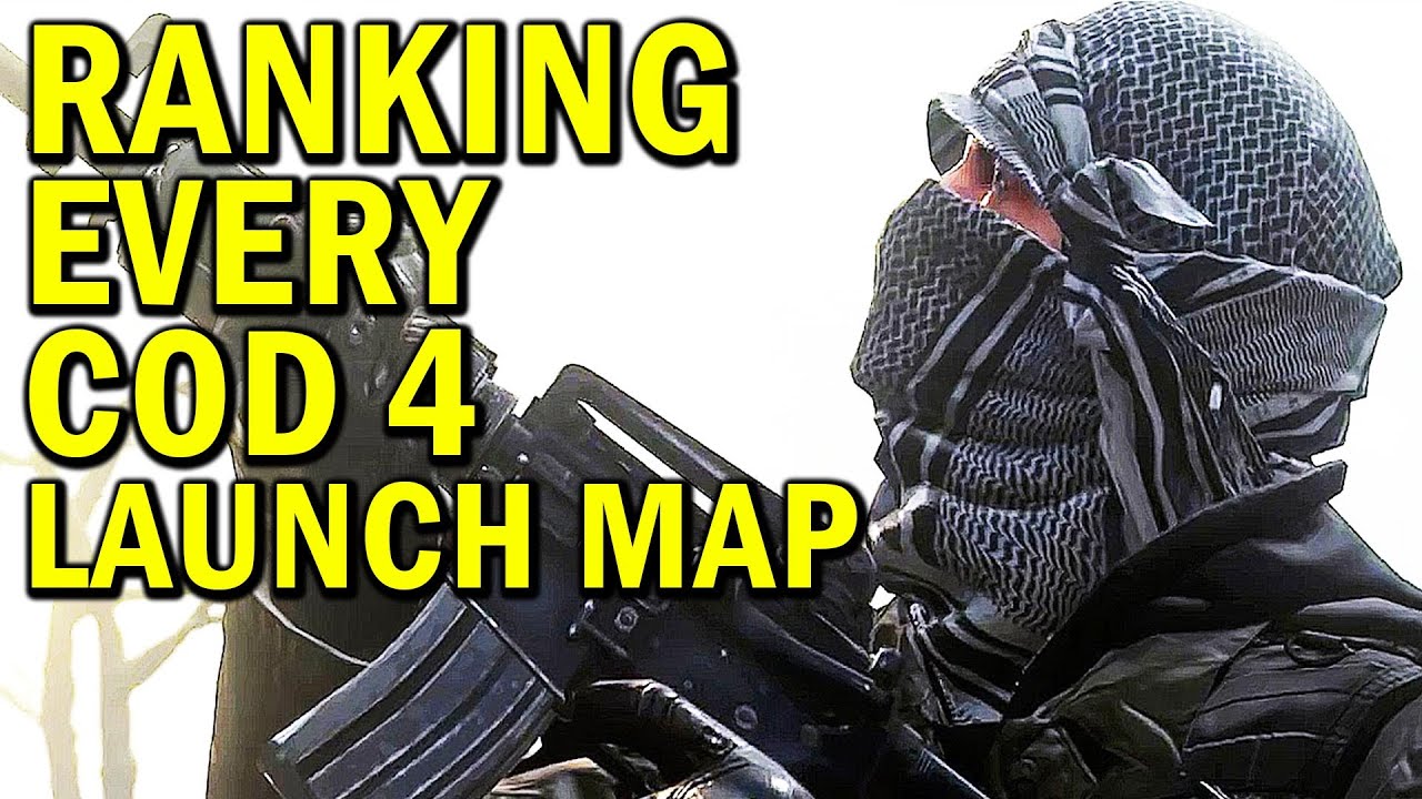Рейтинг всех стартовых карт в COD 4 (от худшего к лучшему)