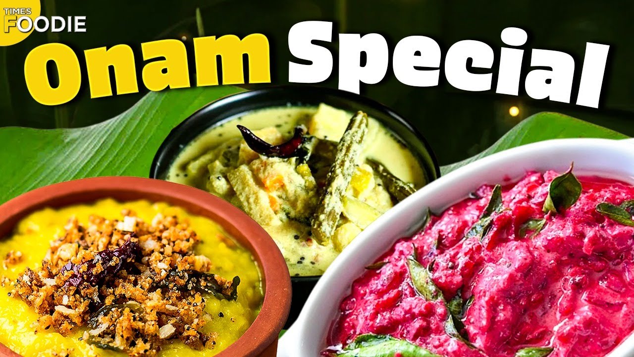 Onam Special Recipes | Avial, Beetroot Pachadi & Pumpkin Erissery | Traditional Kerala Sadya Dishes