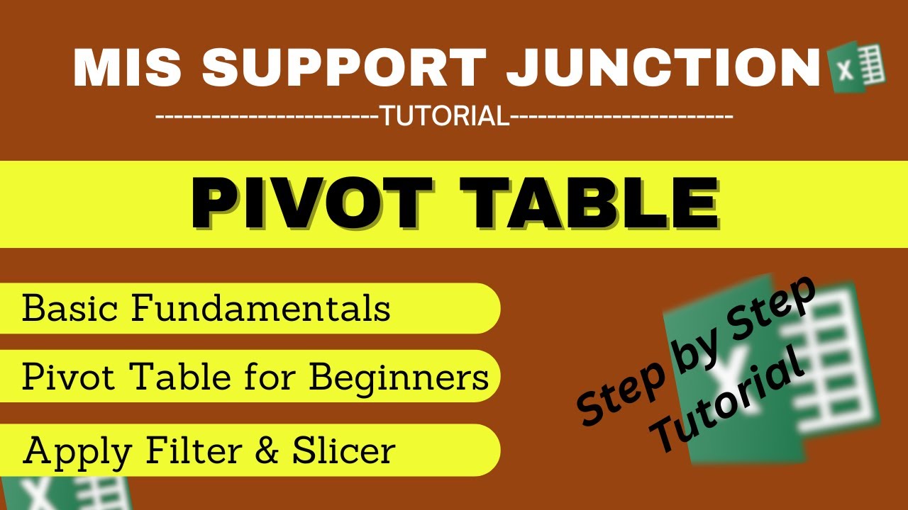 Create Pivot Tables In Excel | Use of Pivot Table - step by step tutorial