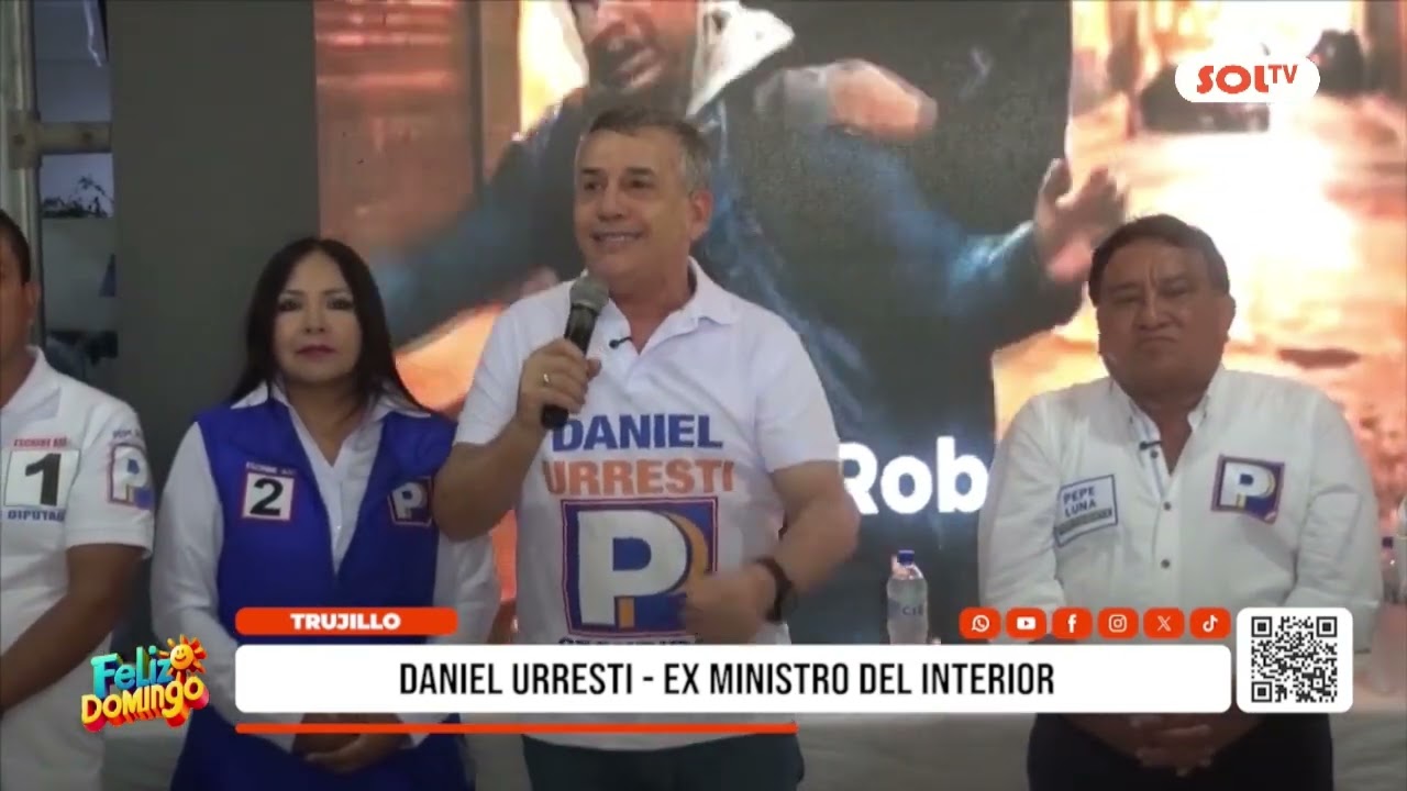 Trujillo: Urresti apuñala a pulpo y asegura que derrotará a la delincuencia