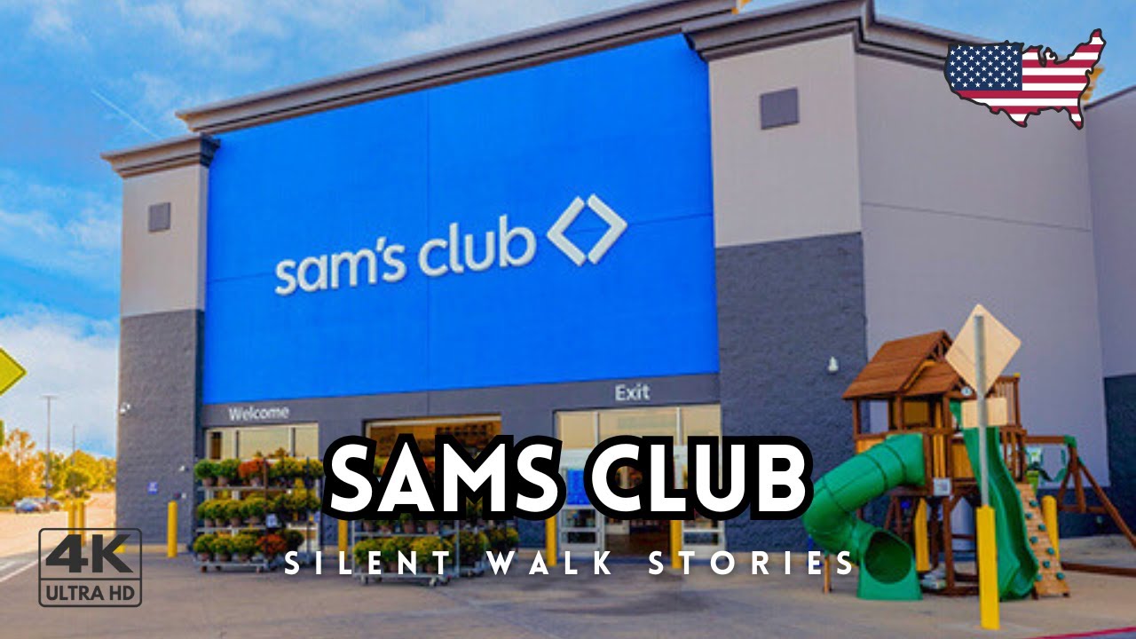 [4K] Walking Tour Inside Sam’s Club | No Talking | USA Store Walk