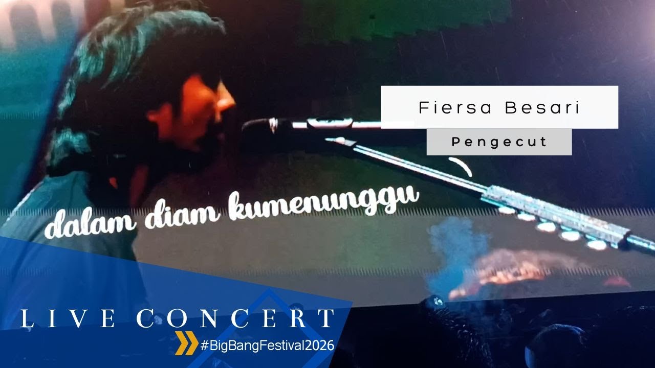 Fiersa - Pengecut | Big Bang Festival  | LIVE JIExpo Kemayoran Januari 2025 | Dokumentasi Konser