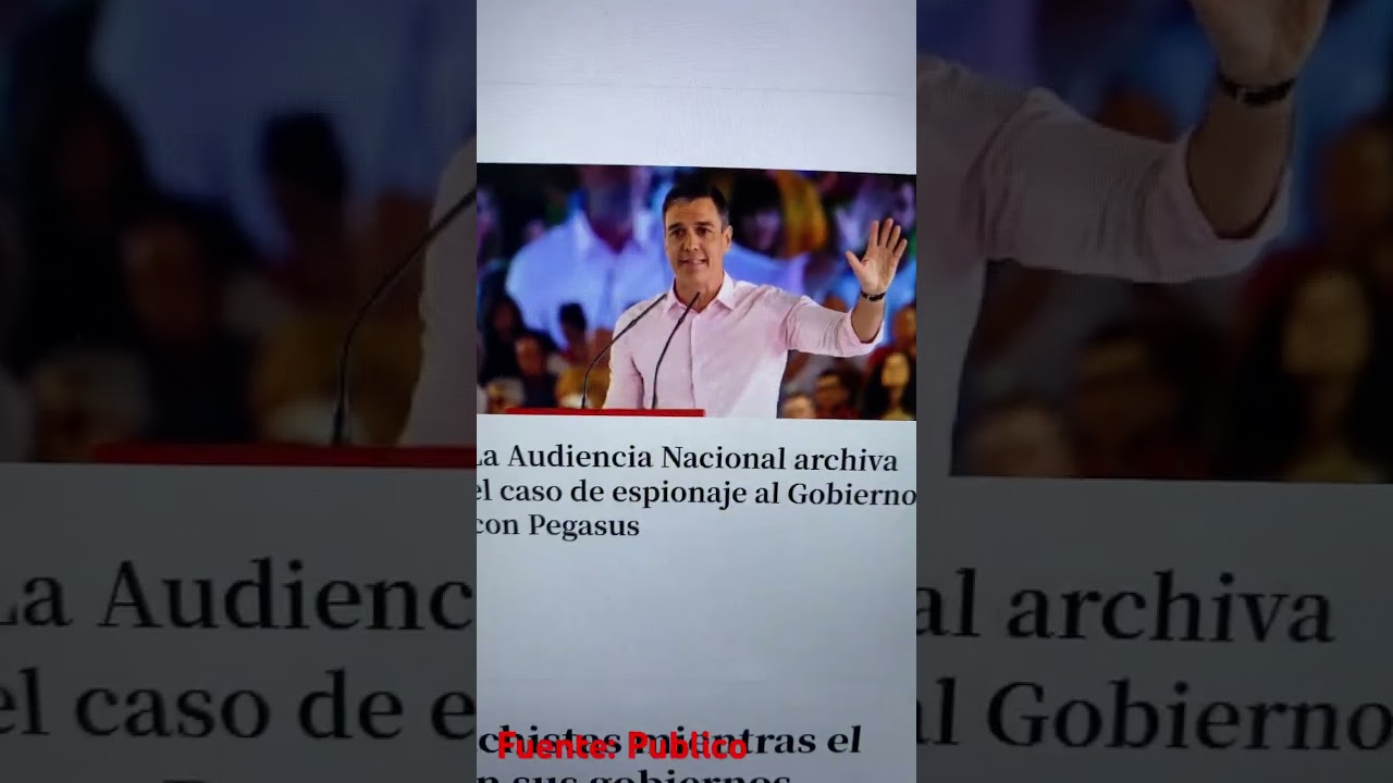 Se archiva la investigaci&oacute;n sobre el espionaje al m&oacute;vil de Pedro S&aacute;nchez