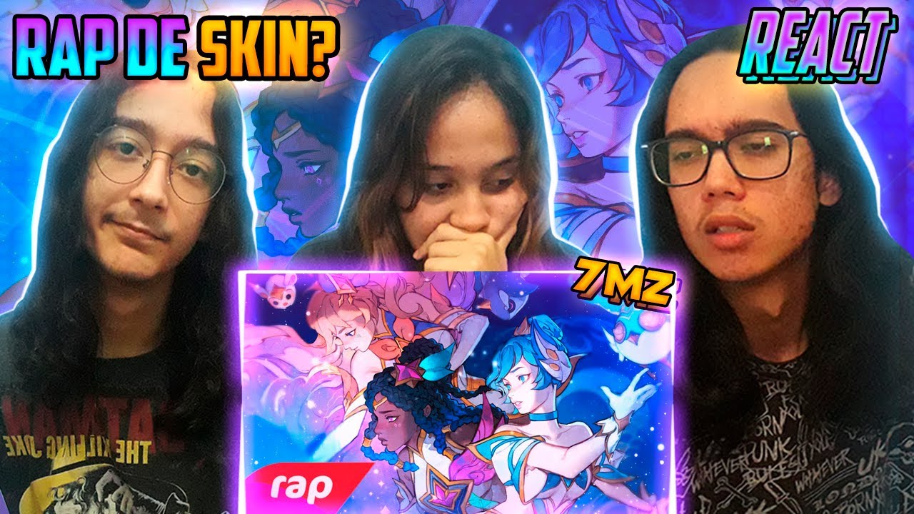 REACT Rap das Guardiãs Estelares (League of Legends) - GAROTAS MÁGICAS | NERD HITS | [GEEK React]