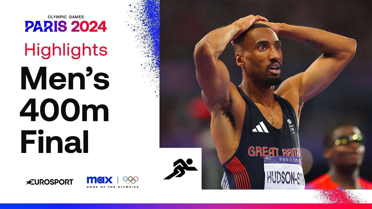 WHAT A FINISH! 🔥 | Men's 400m Final Highlights | #Paris2024 #Olympics