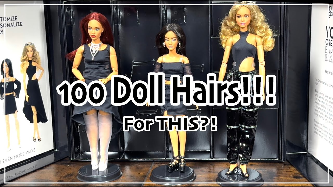 A Doll Customizer's Dream or Nightmare? NEW Barbie Basics You Create Kit #1