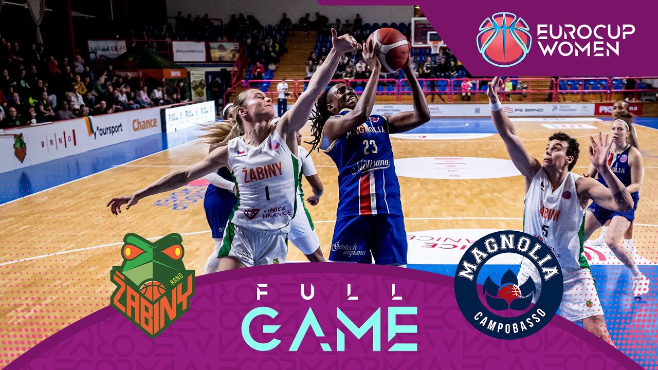 Zabiny Brno v Magnolia Basket Campobasso | Full Basketball Game | EuroCup Women 2025-26