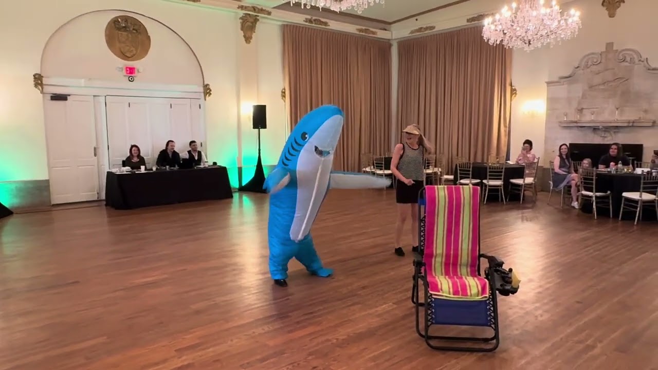 Sharks in the water at Flanders weekend