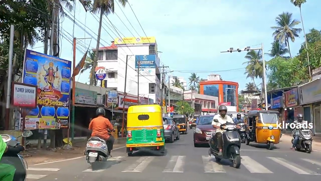 Drive from Poojapura to Vazhuthacaud via Jagathi, DPI