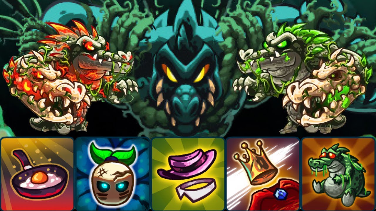 【All Easter Eggs/Achievements】Kingdom Rush 5 Alliance Ancient Hunger mini-campaign 王國保衛戰5 同盟支線 全成就