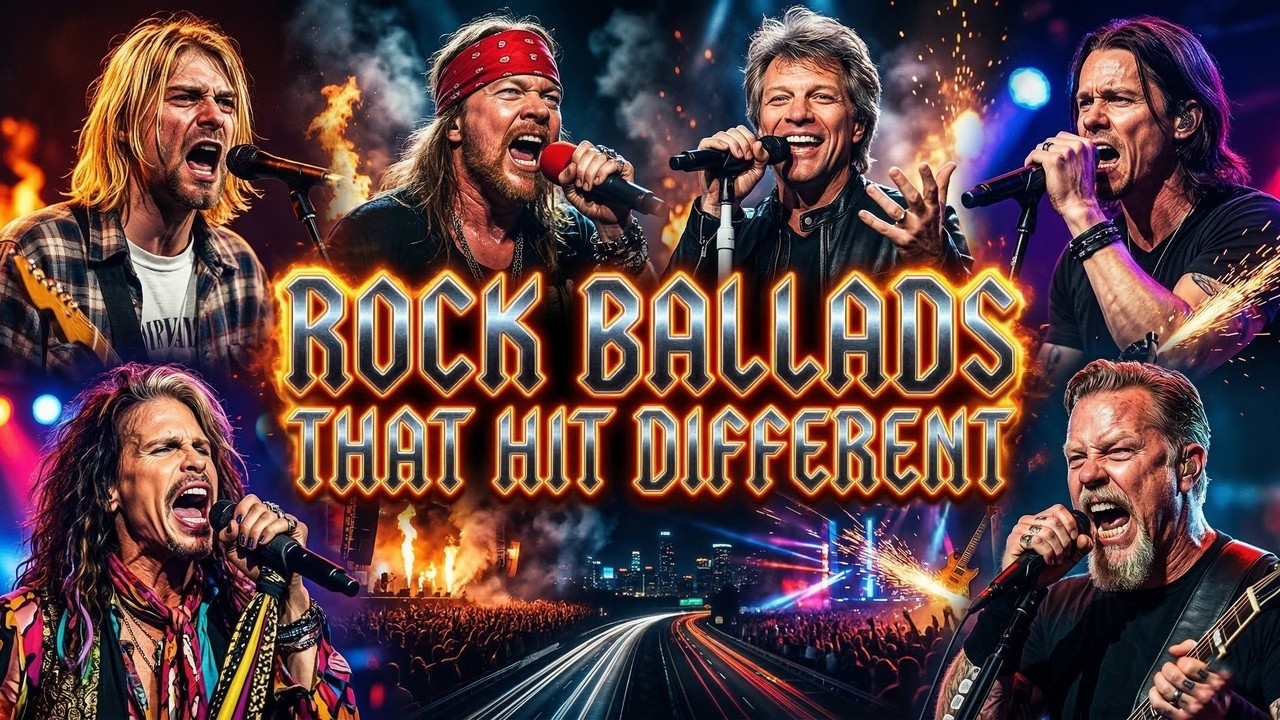 Best Rock Ballad Songs Compilation 🔥 | Emotional Guitar Songs That Never Get Old | BalladVerse