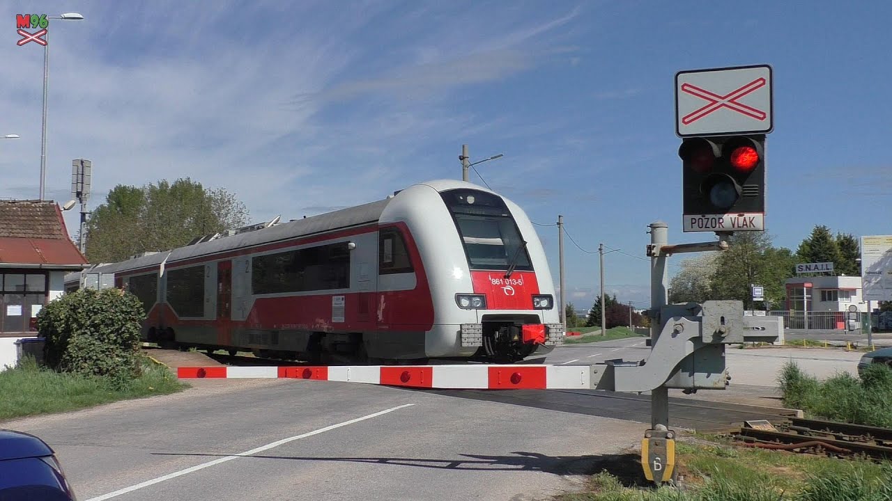 Železničné priecestie Hr. Mlynárce [SP0826] - 19.4.2025 / Žel. přejezd / Slovak railroad crossing
