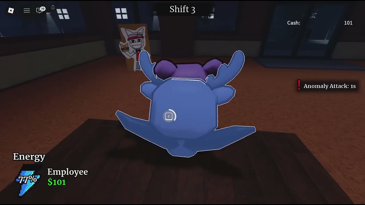 we were playing spuddy's Anomaly in roblox