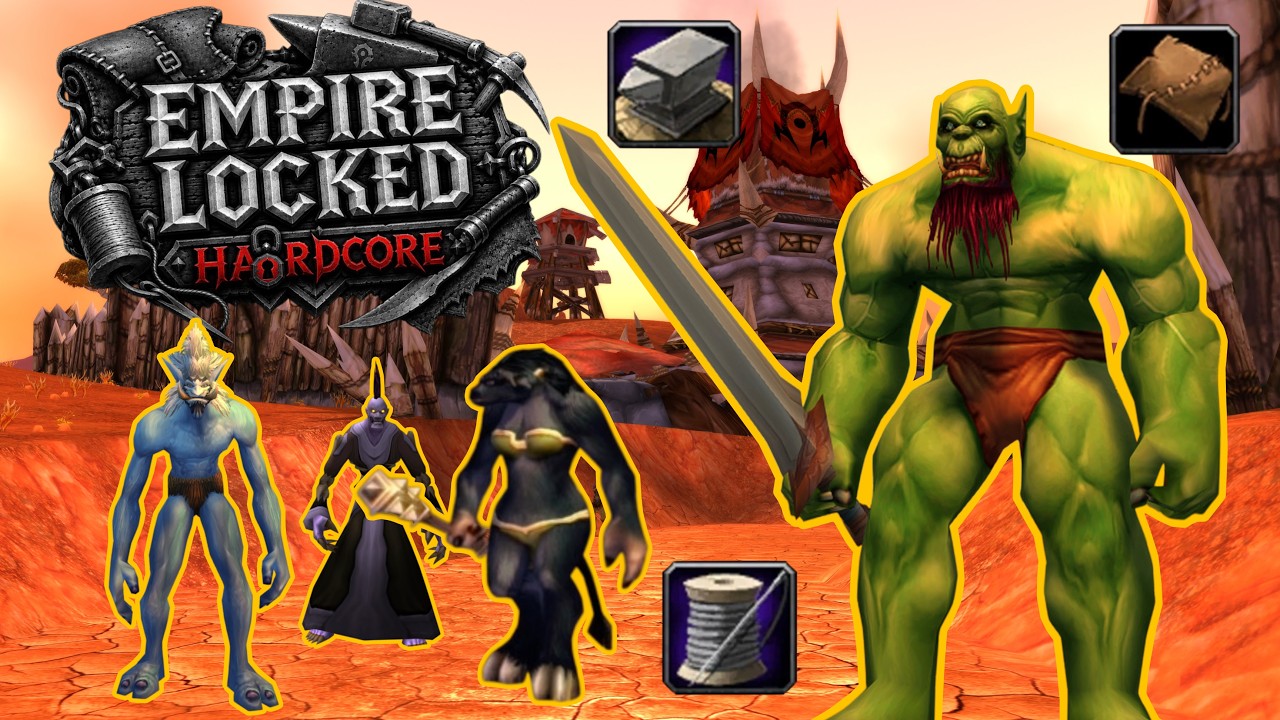 Безумный челлендж в Hardcore WoW: только крафт | Эп. 1