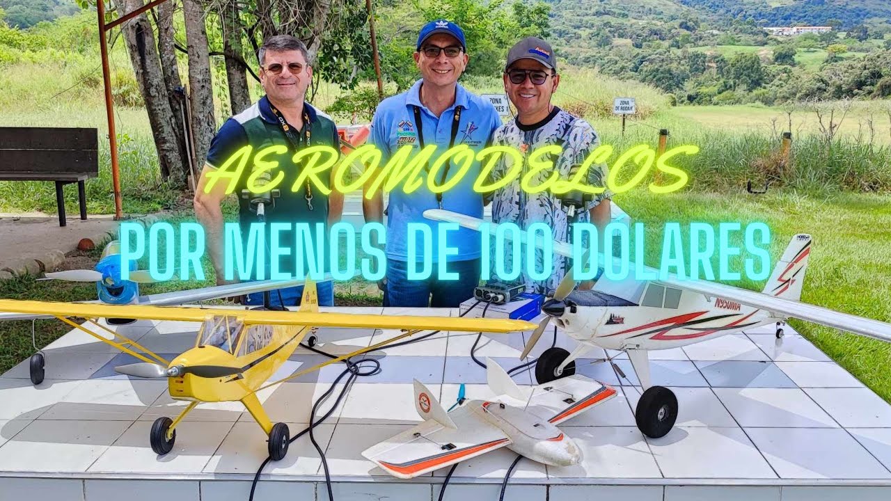 Aeromodelismo económico explicado por German Melo