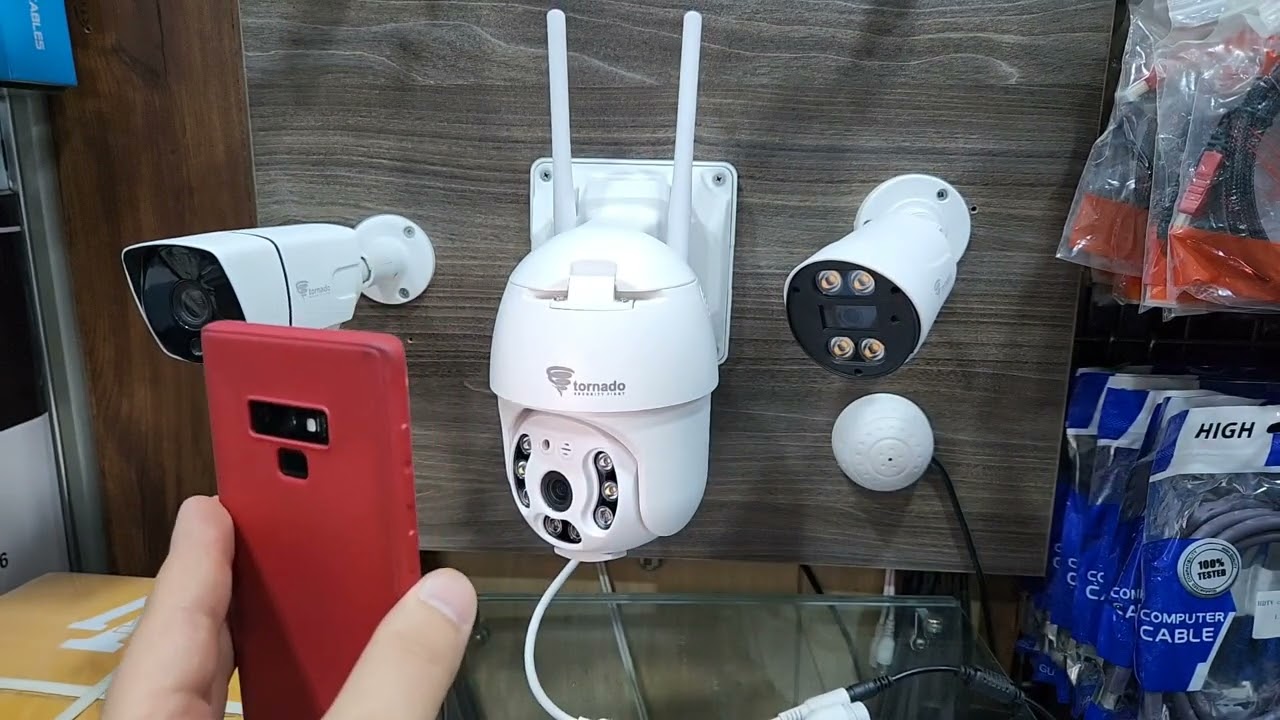 طريقه ربط الكامرة اللاسلكيه نوع تورنادو على الموبايل     tornado wifi camera