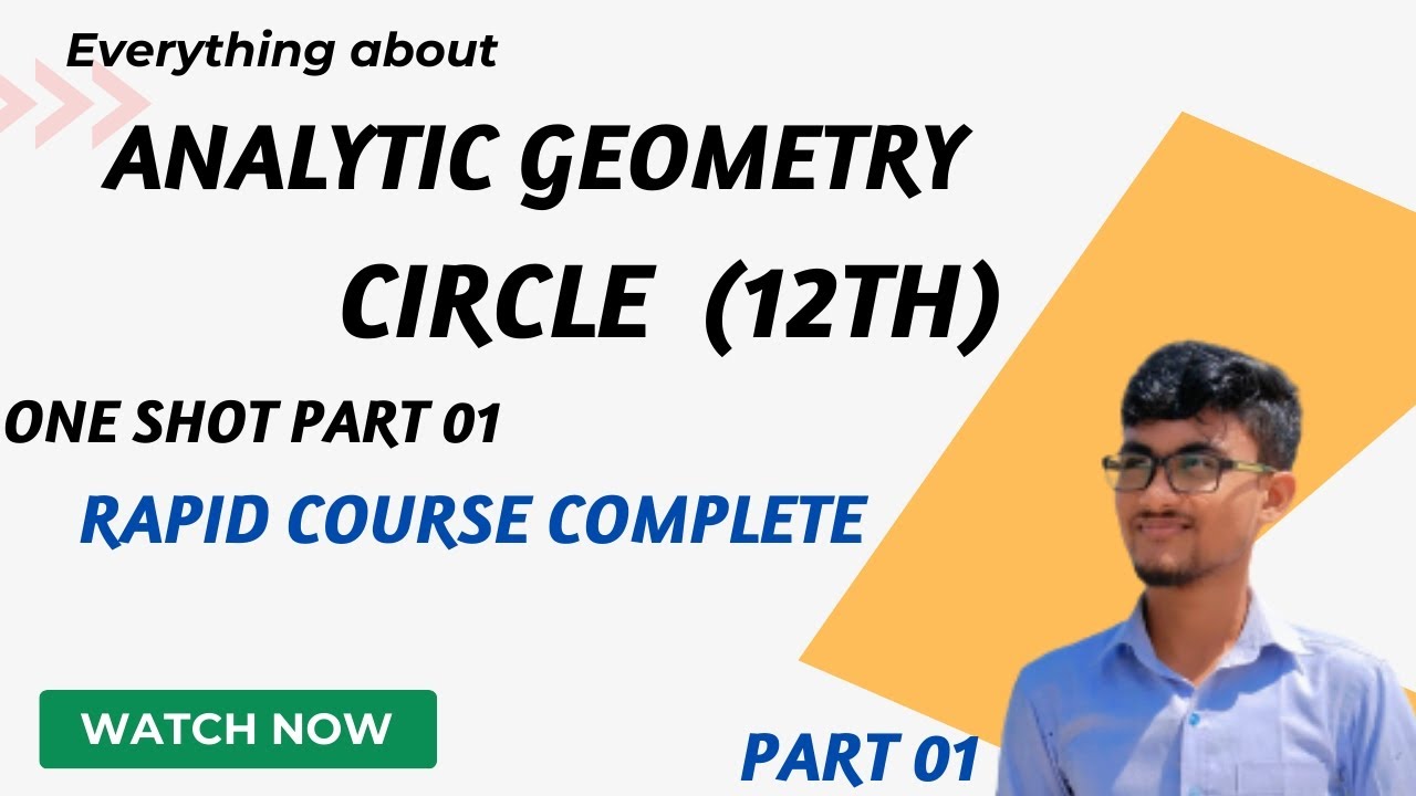 Analytical Geometry || Circle || 12th #neb Preparation # #oneshot #circle #class12maths #crashcourse