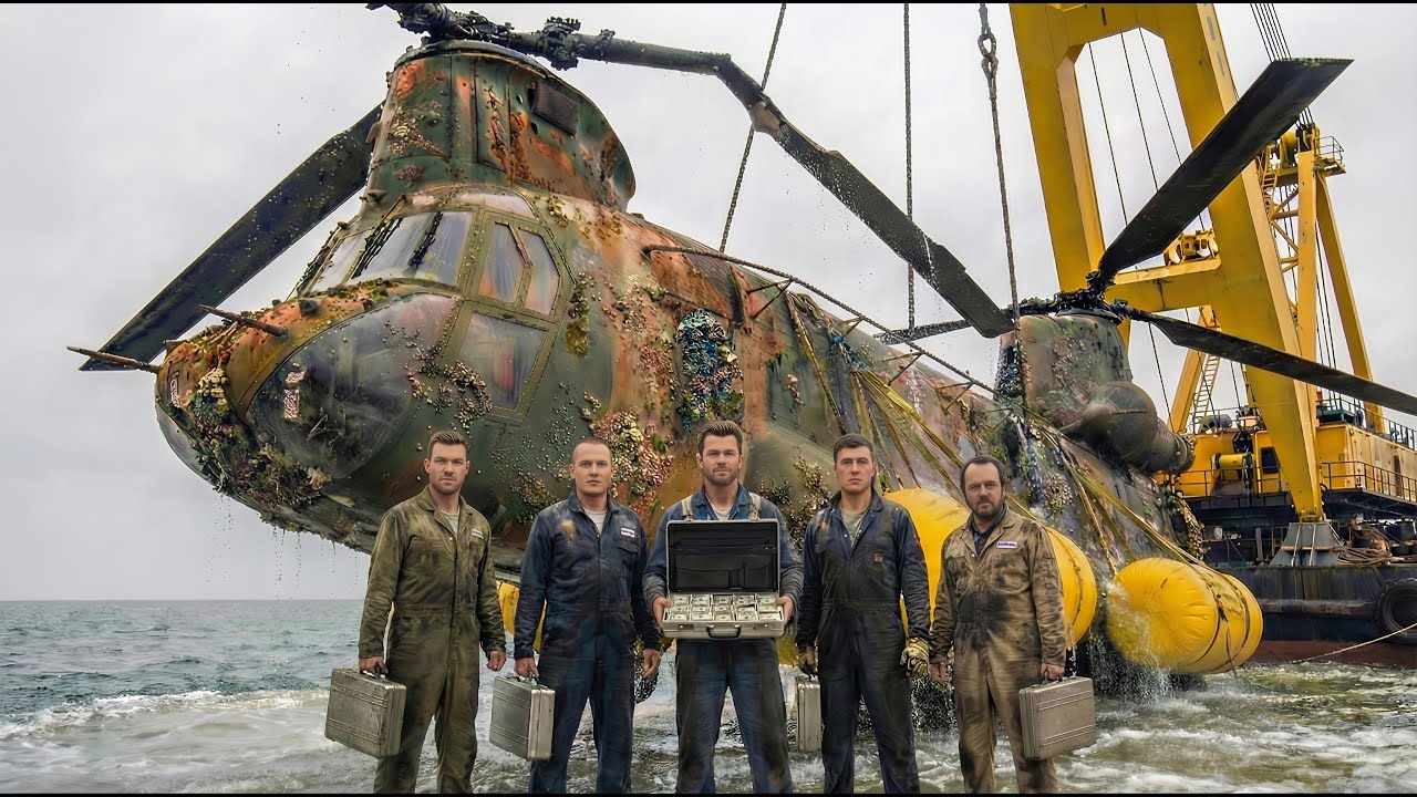 $20 Million to Restore This Abandoned Military Helicopter