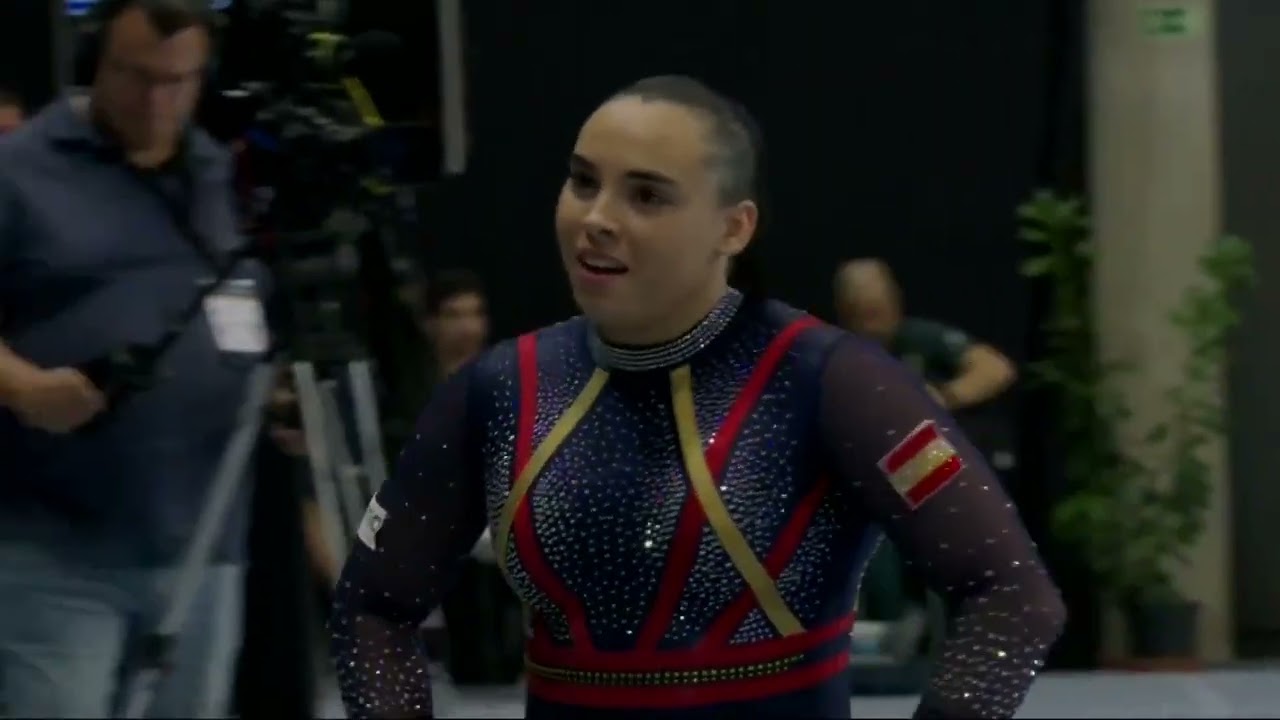 Alba Petisco. 2025 Szombathely World Challenge Cup. FX