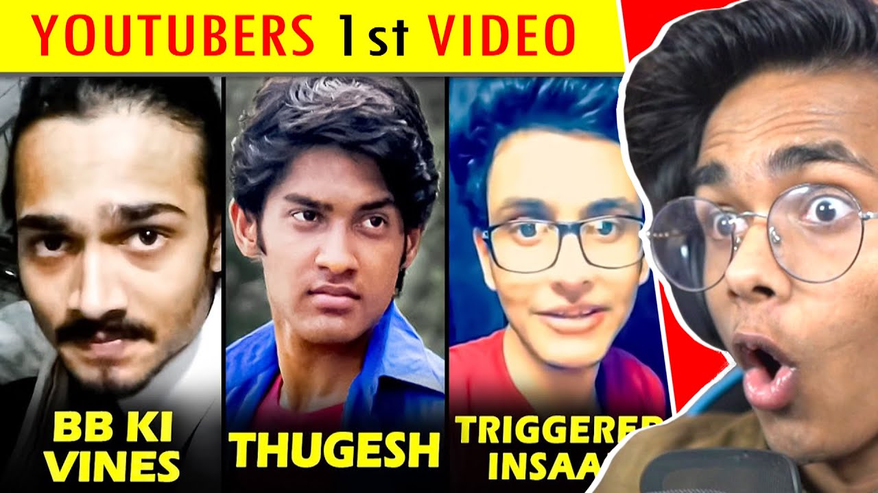 FAMOUS INDIAN YouTubers FIRST VIDEO (PART 2)