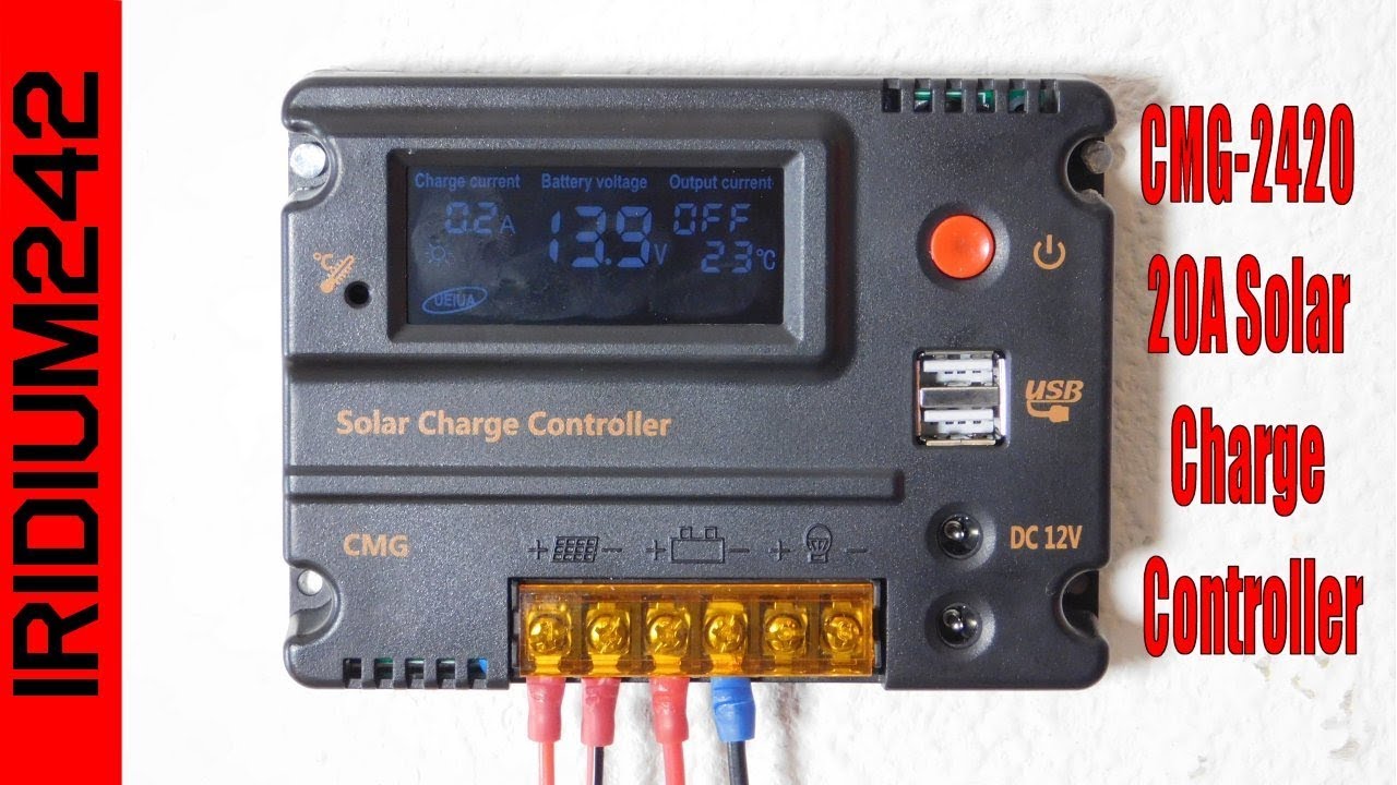 Solar Prepping: CMG 2420 20A Solar Charge Controller