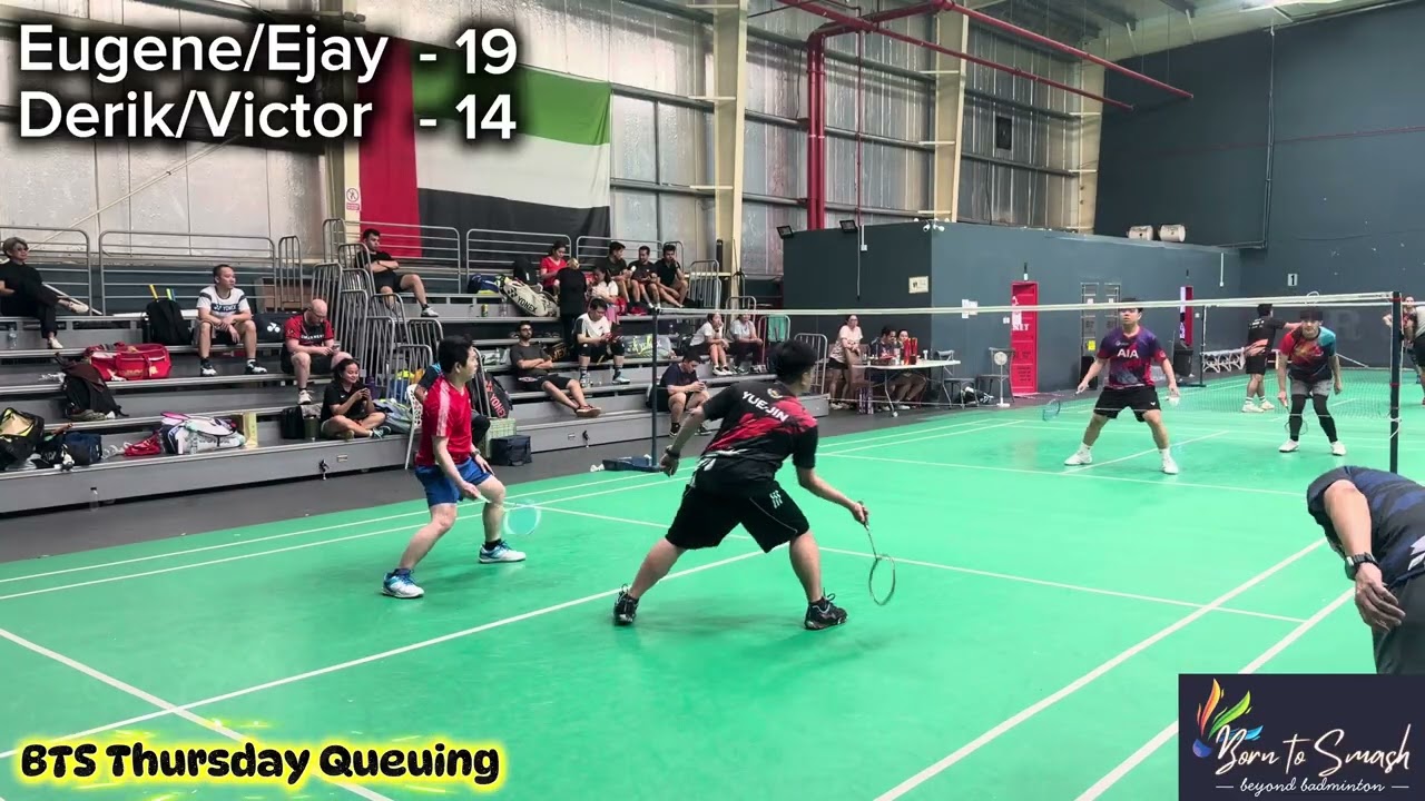 BTS Eugene/Ejay vs Derik/Victor - Thursday Queuing 