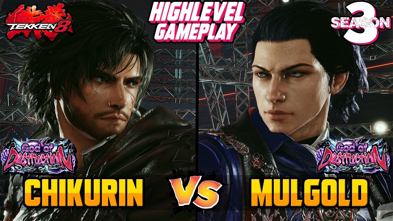 Tekken 8 Season 3 &ndash; CHIKURIN (Clive) vs MULGOLD (Claudio) &ndash; High Level Gameplay