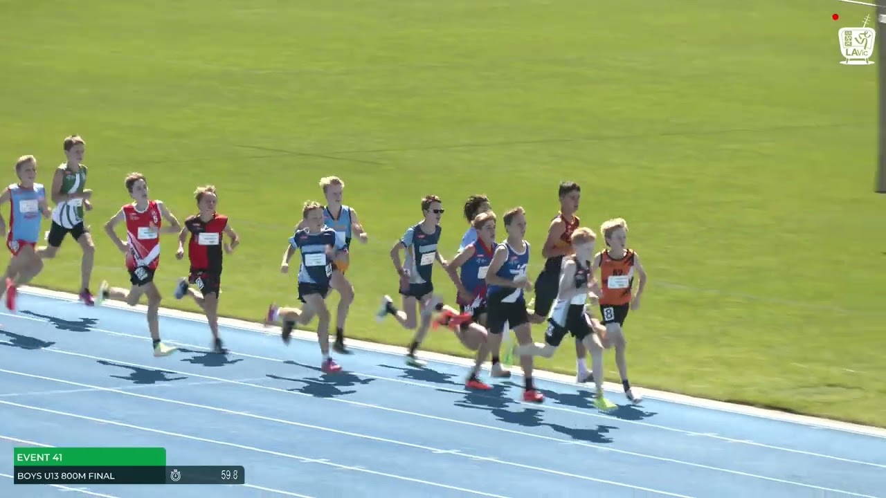 Boys U13 800m Final: 2022/23 State Track and Field Championships