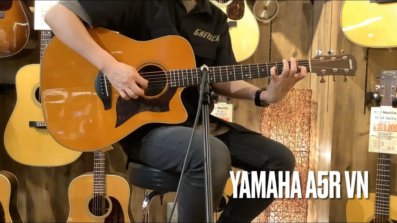 YAMAHA A5R ARE【中古】【全体調整済み】【A.R.E】【オール単板】【STR2】【クロサワ楽器池袋店アコースティック館在庫品】