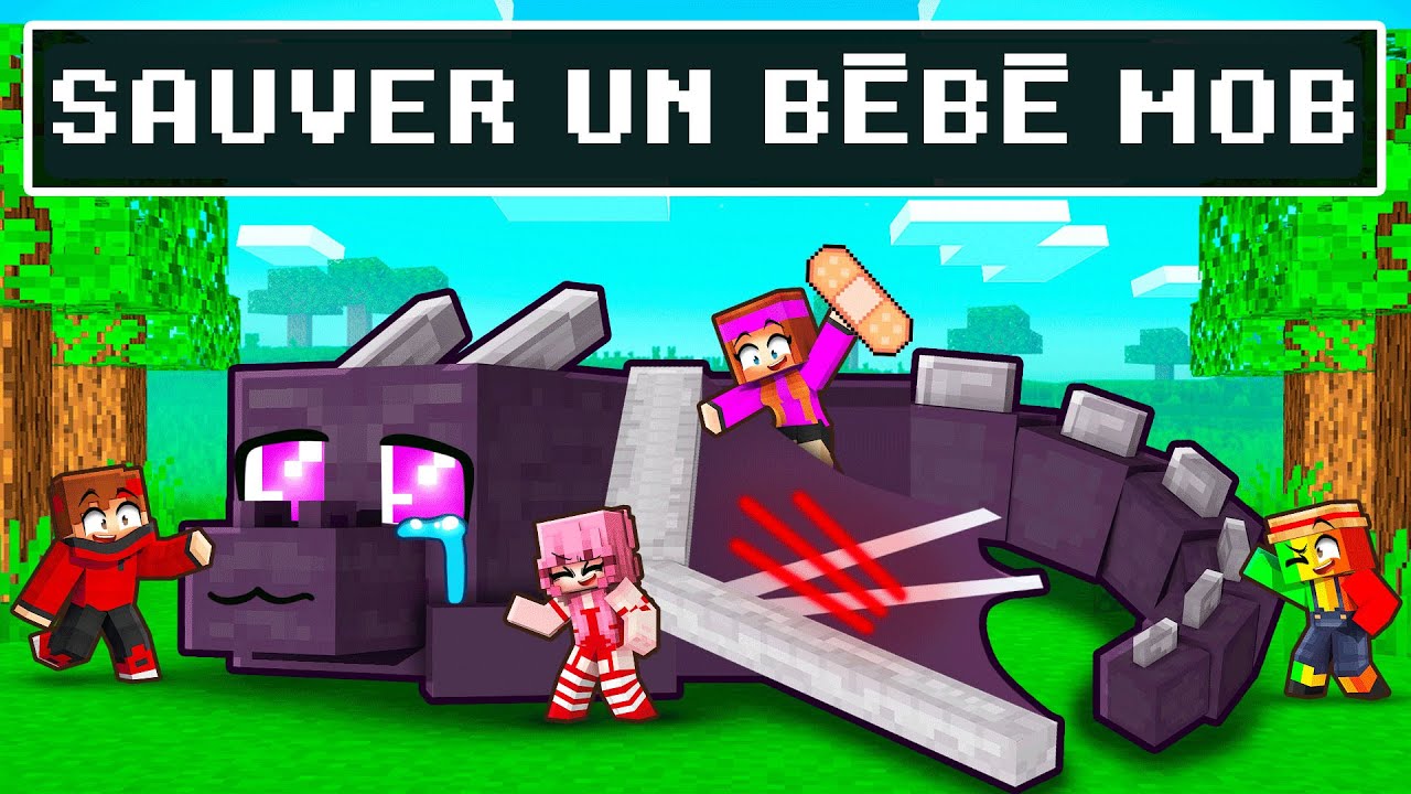 Sauver un BÉBÉ Monstre sur Minecraft !
