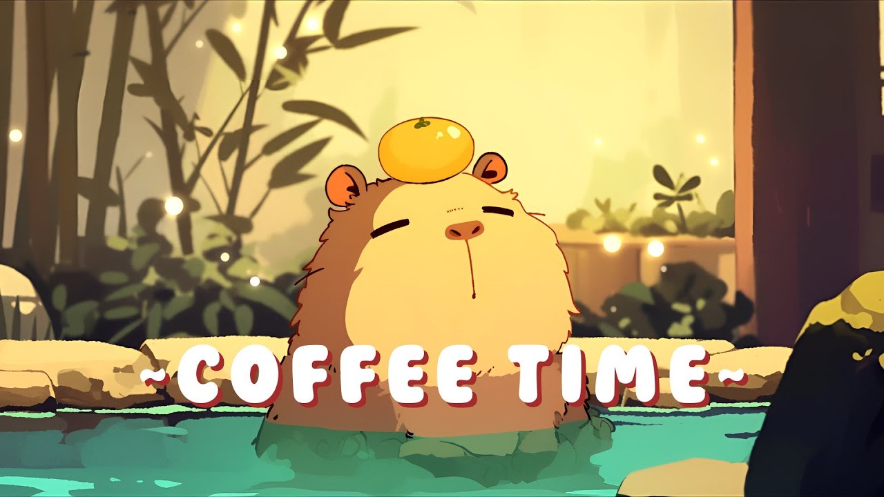 Capybara Lofi Radio - Study Session Music Mix ~ Gentle Feelings ~ 🎵 💫