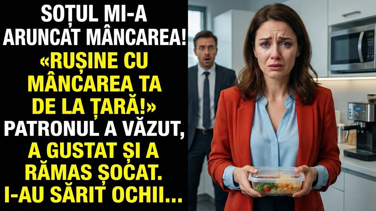 Soțul mi-a aruncat tocana la gunoi: „Țăranco!”. Patronul firmei a scos-o, a gustat și a rămas mut...