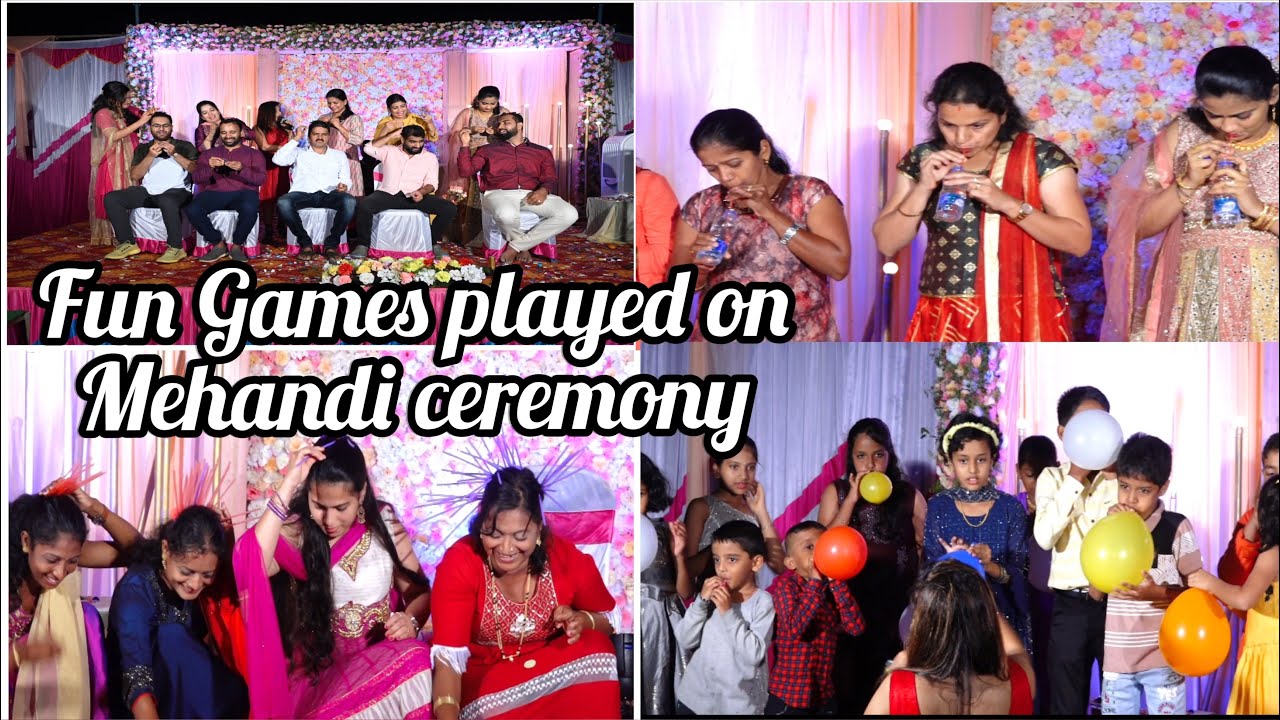 Fun & Easy Party Games for Adults and children | Best Mehandi function Games | Couple Games