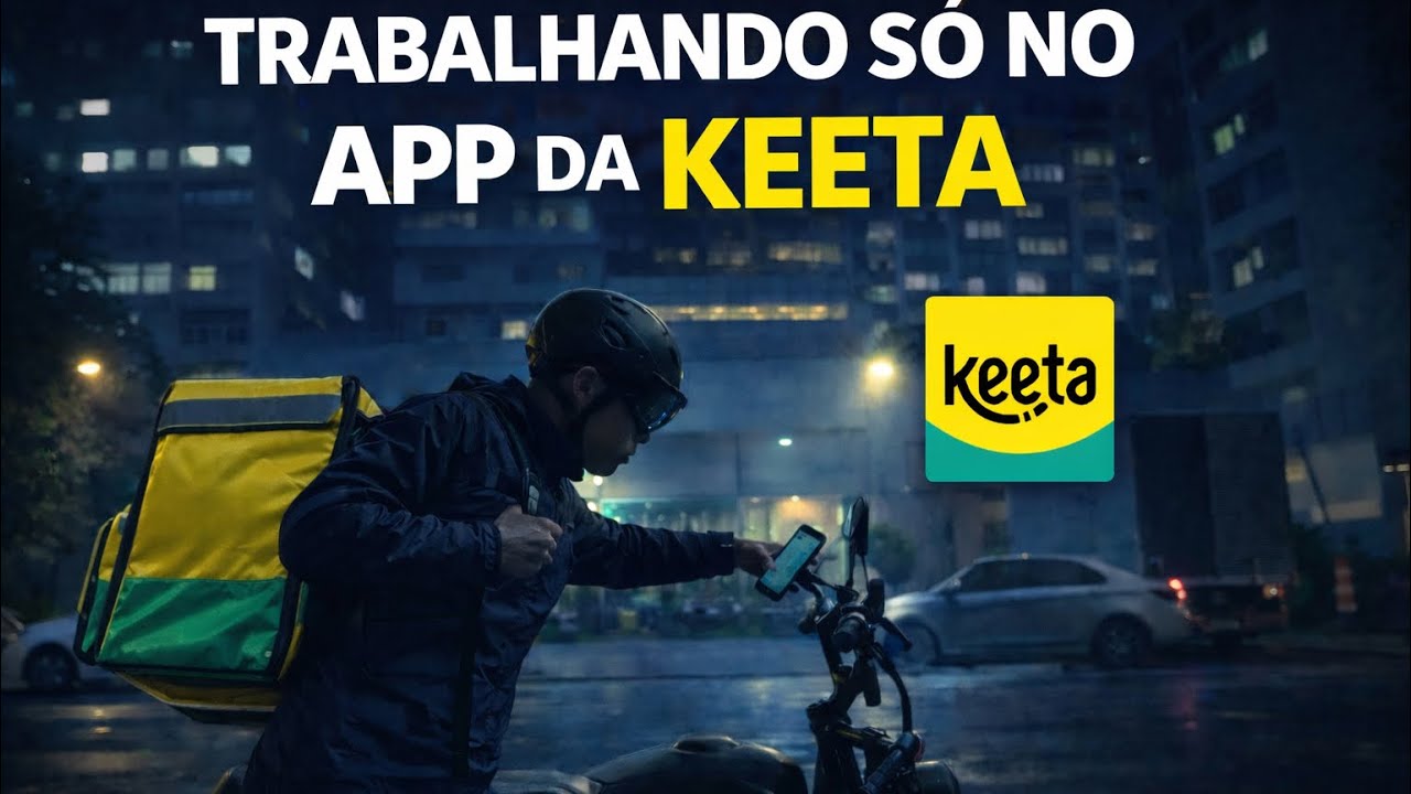 PRIMEIRA ENTREGA NA KEETA / VEJA COMO FOI 💸🚀