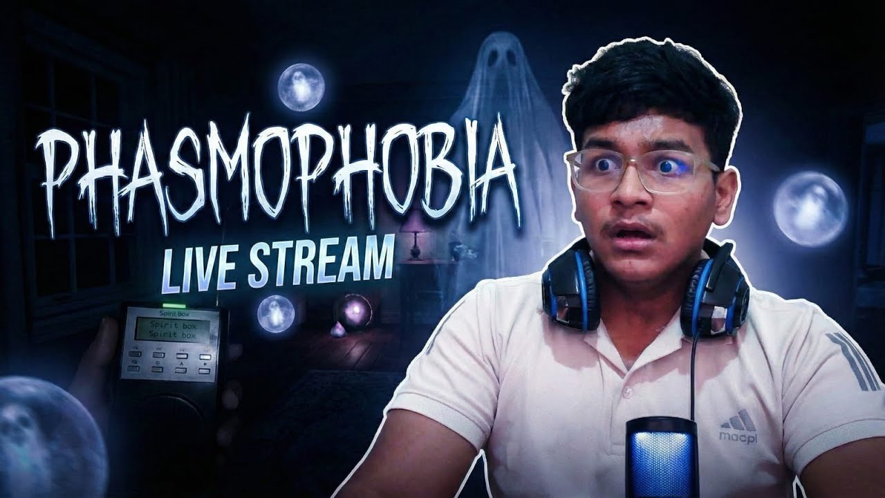 Just Chatting + Phasmophobia | Aaj Ghost Pakadenge 👻🔥 | LIVE