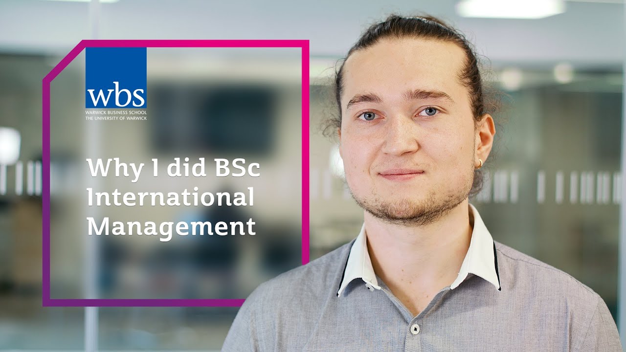 Why I did BSc International Management