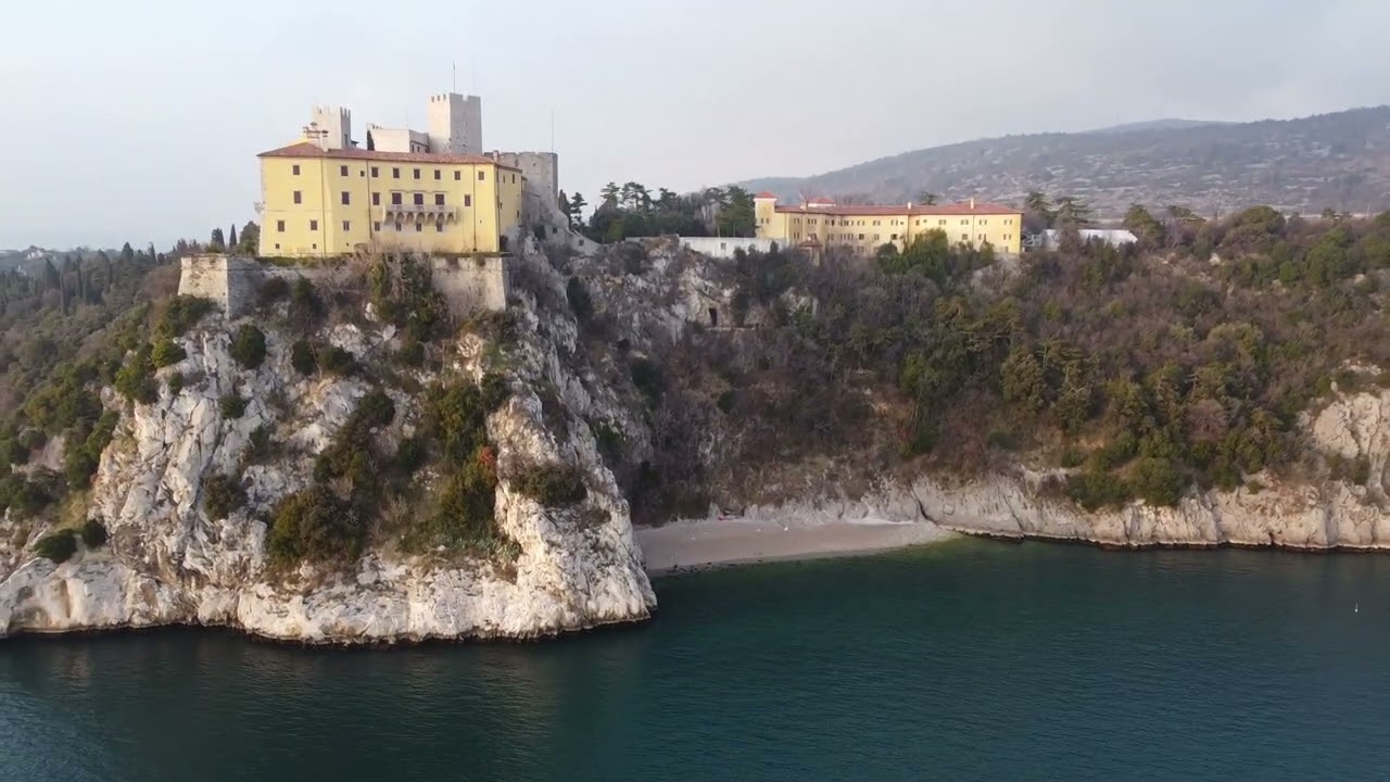 Trieste citta' di mare citta' di carso con dji mini 2